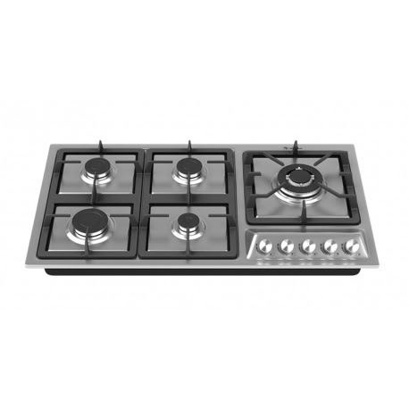 اجاق گاز رومیزی استیل  پنج شعله S6060 تیاتک