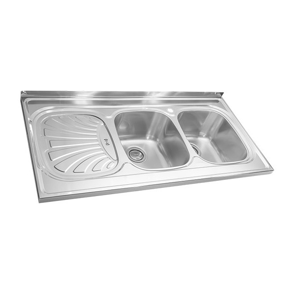 سینک استیل فانتزی دولگن روکار DS339-120 درسا