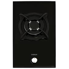 اجاق گازرومیزی شیشه ای مشکی مدل DG2101_1درسا