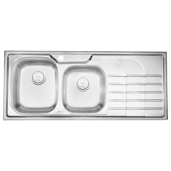 سینک  استیل فانتزی دولگن توکار DS119-120 درسا