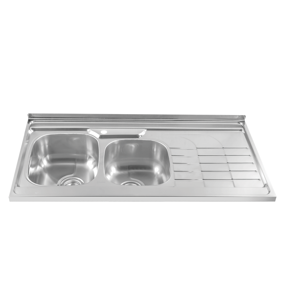 سینک استیل فانتزی دولگن روکار 120-DS338 درسا