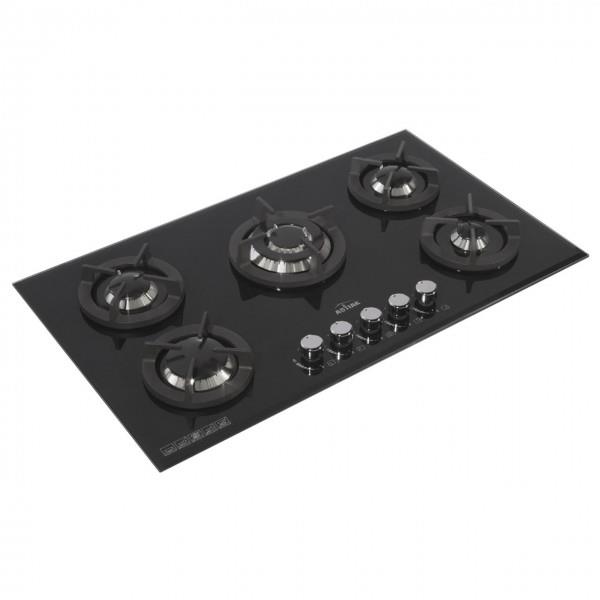 اجاق گاز رومیزی استیل پنج شعله G5007 تیاتک