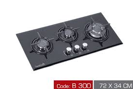 گاز 3 شعله شیشه ای تیاتک G3001