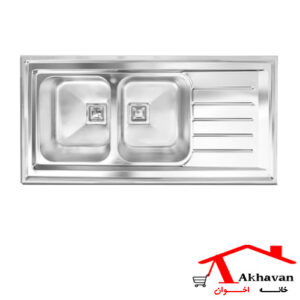 سینک استیل روکار کد 509 اخوان