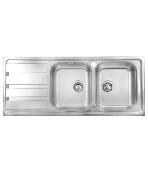 سینک استیل توکار باکسی کد 385s اخوان