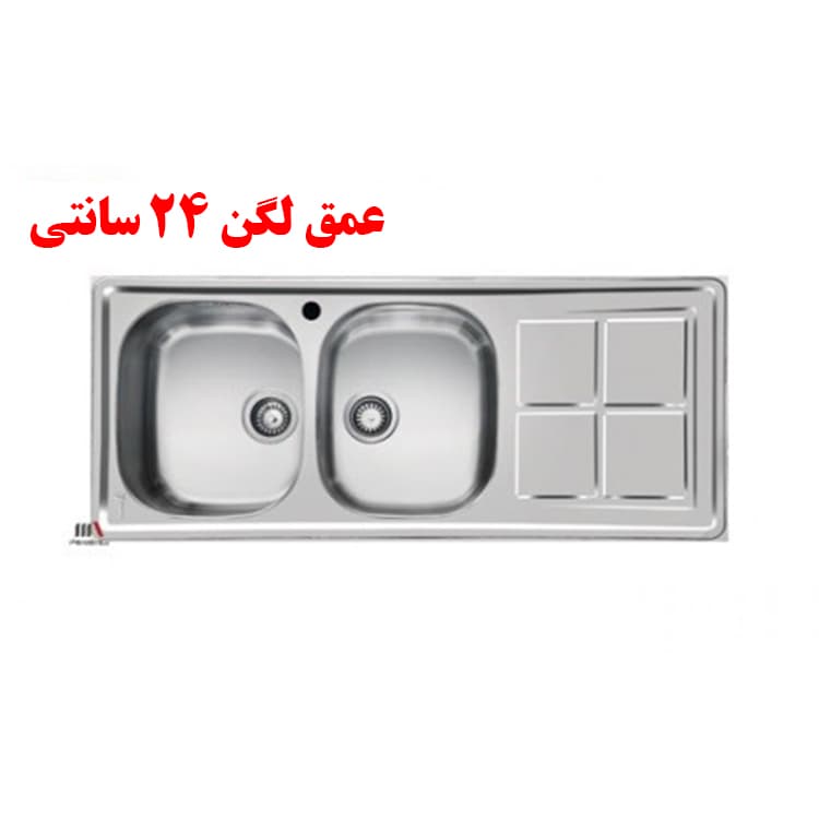 سینک استیل توکار کد 159_NEW اخوان