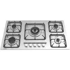 اجاق گازرومیزی استیل پنج شعله کد FS 51 فاراما