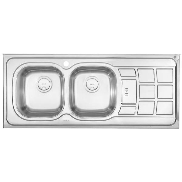 سینک استیل فانتزی دولگن توکار DS123-120 درسا