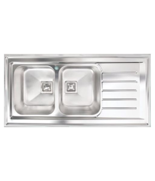سینک استیل روکار باکسی کد 507s اخوان