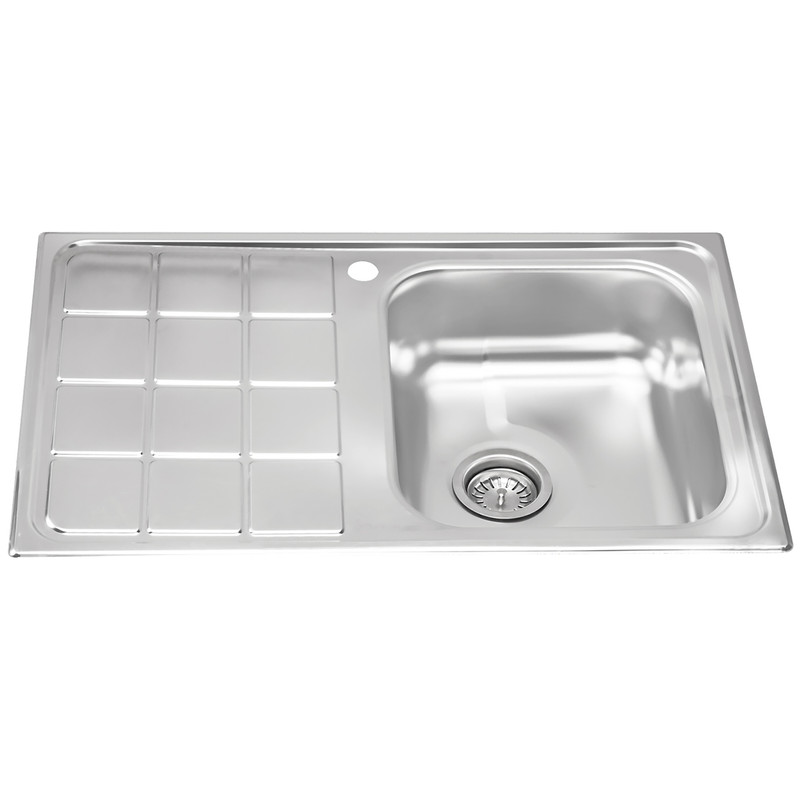 سینک استیل نیمه فانتزی توکار DS547-80 درسا