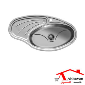 سینک استیل توکار کد 119 اخوان