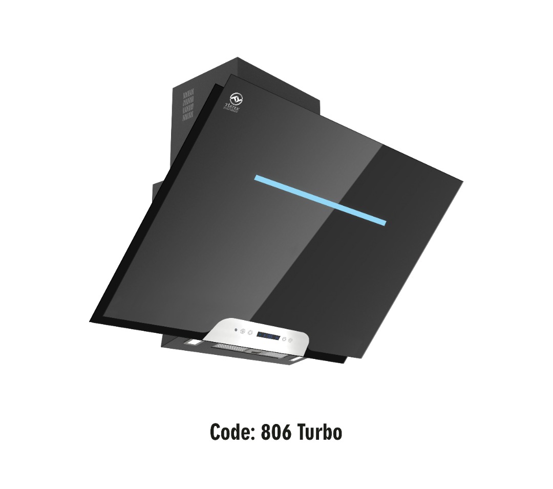 هود روکار شیشه ای تیاتک مدل H 806 TURBO