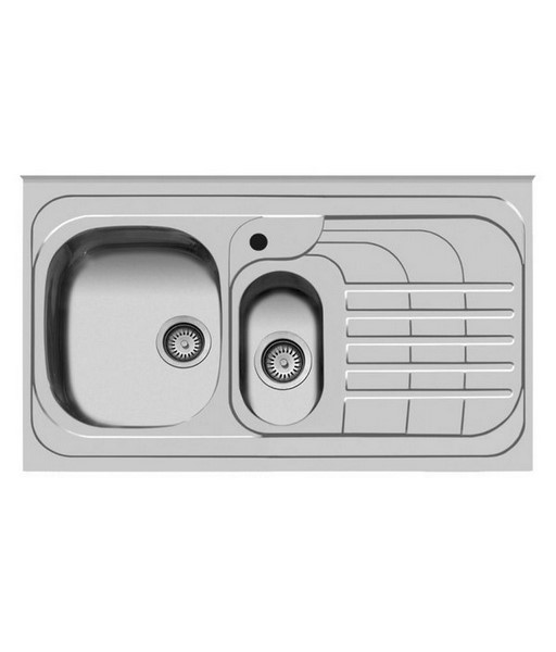 سینک استیل روکار کد 75 اخوان