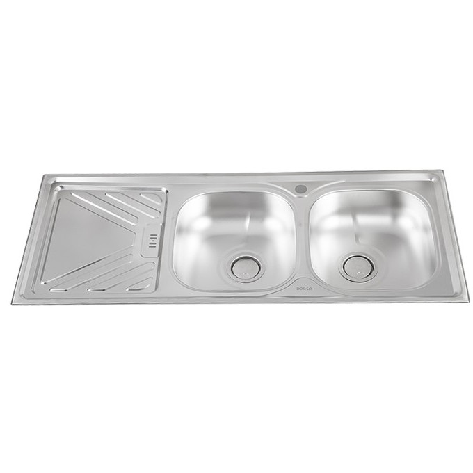 سینک استیل نیمه فانتزی دولگن توکار DS521-120 درسا