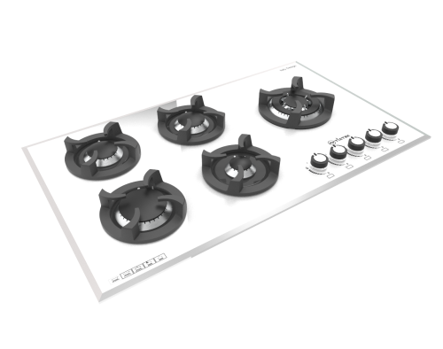گاز رومیزی پنج شعله توکار G 6011 W تیاتک