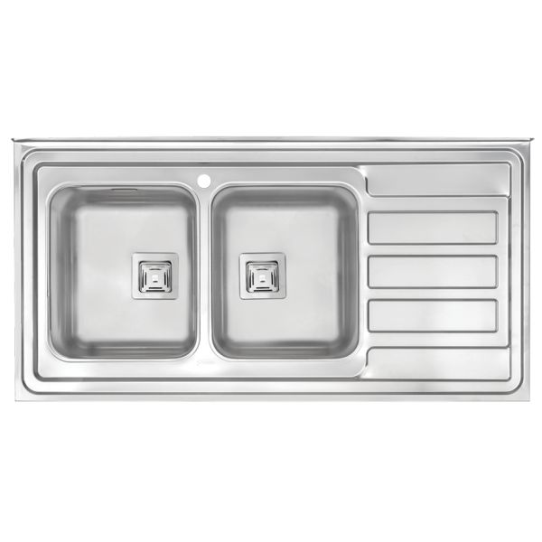 سینک استیل فانتزی دولگن روکار DS352-120درسا