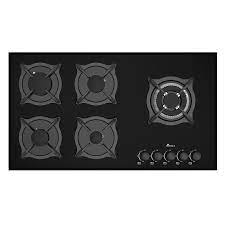 اجاق گازرومیزی پنج شعله مشکی کد 5097 G5 بیمکث