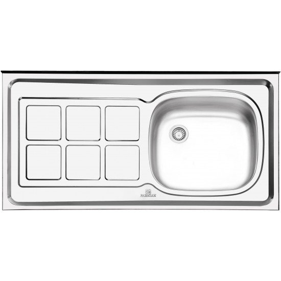 سینک کلاسیک تک لگن 3101 پرنیان استیل