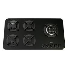 اجاق گازرومیزی پنج شعله مشکی کد 5092 (G5) بیمکث