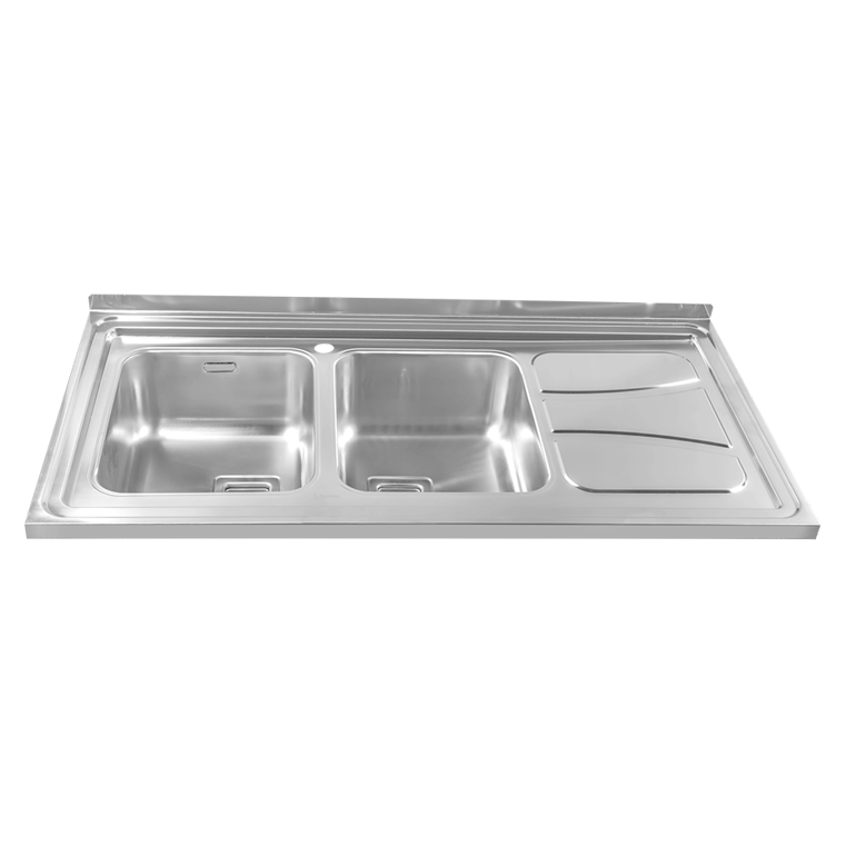 سینک استیل فانتزی دولگن روکار DS354-120 درسا