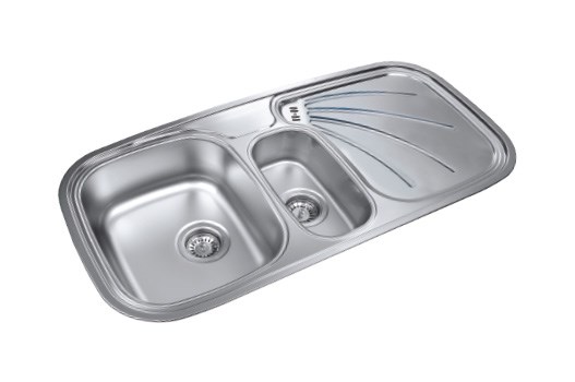 سینک  استیل فانتزی پروانه توکار  درسا DS111-100