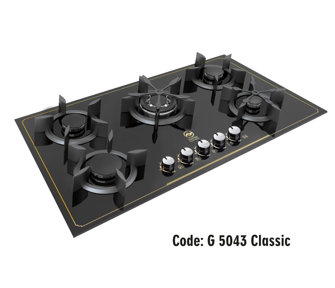 گاز رومیزی پنج شعله G5043 تیاتک