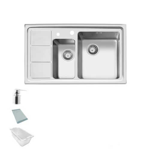 سینک استیل توکار باکسی کد 376 اخوان