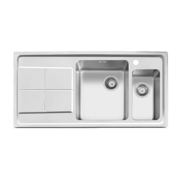 سینک استیل توکار باکسی کد 306s اخوان