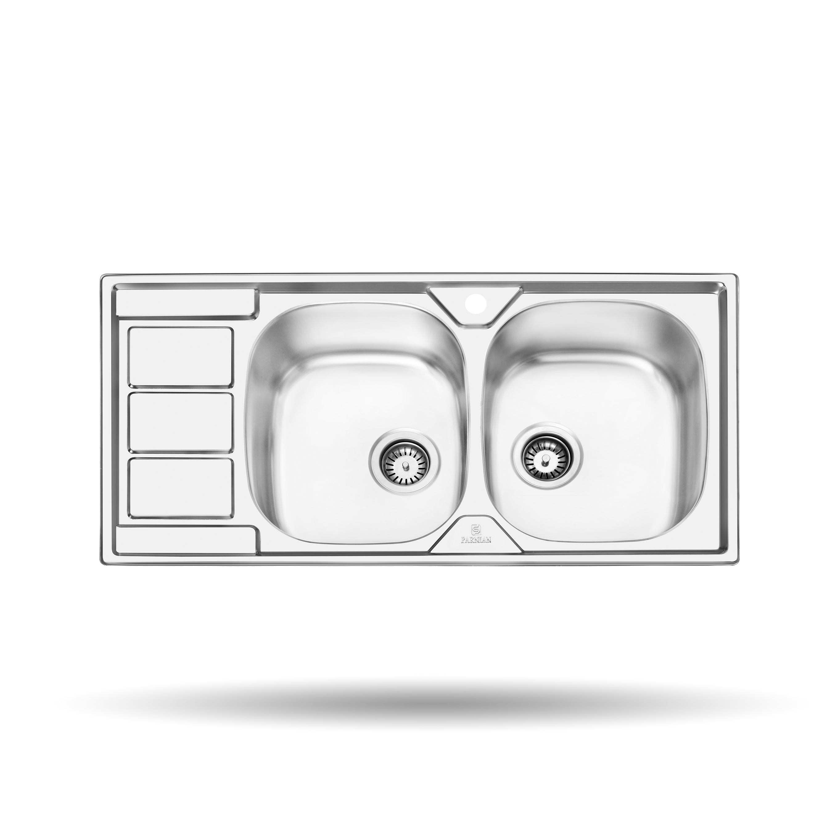 سینک استیل فانتزی توکار 1217 پرنیان استیل