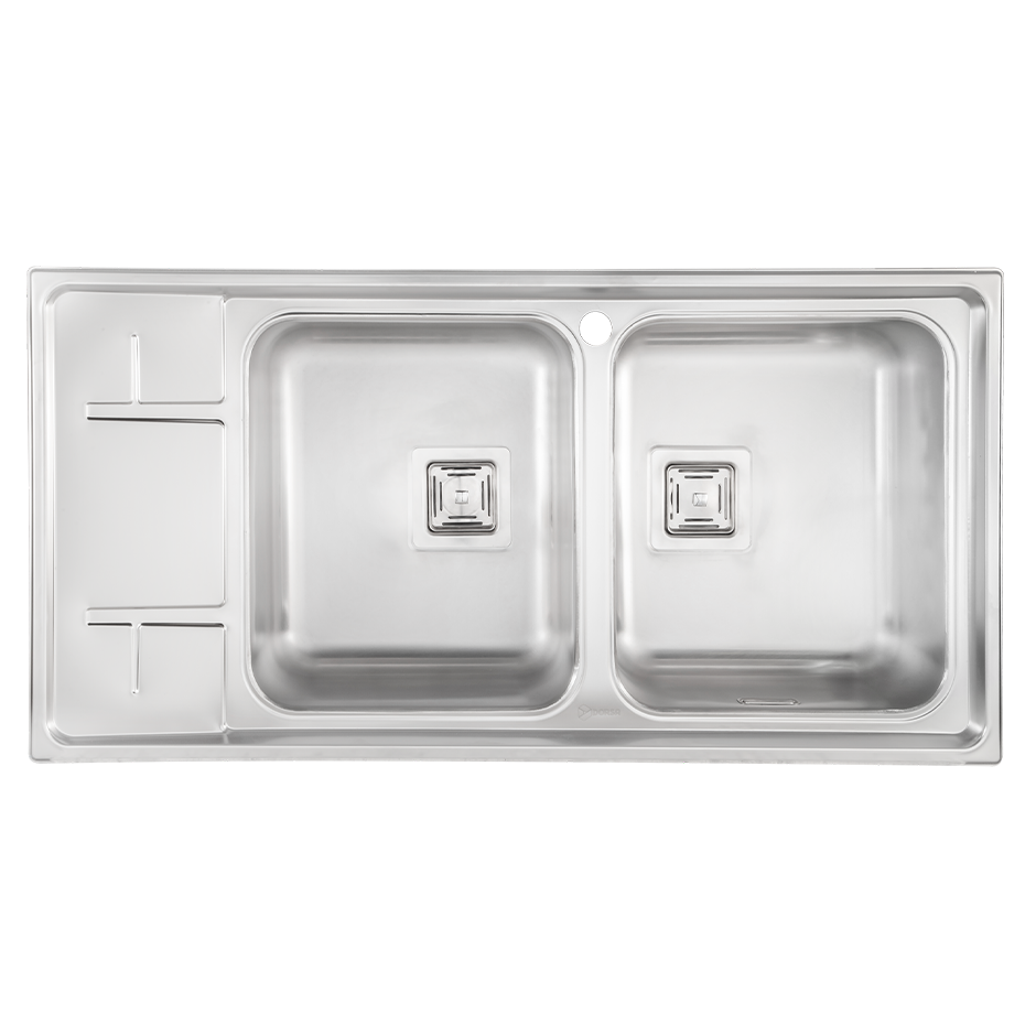 سینک استیل فانتزی دولگن توکار DS3120-100 درسا