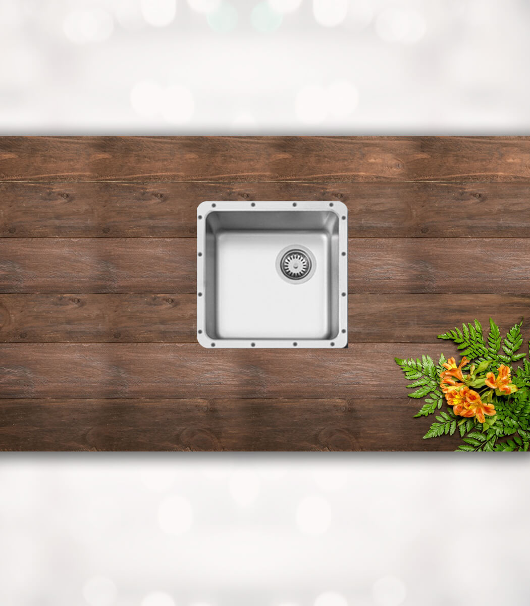 سینک استیل زیرکابینتی کد 404 اخوان سینک استیل زیرکابینتی کد 404 اخوان
