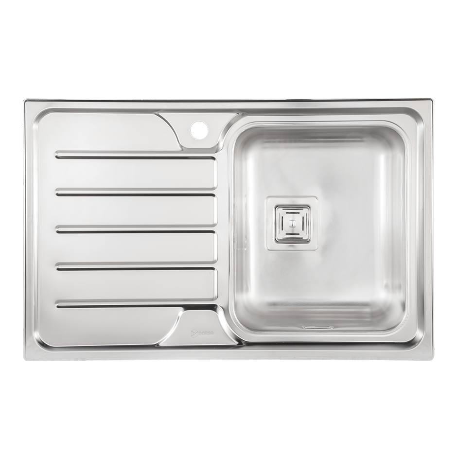 سینک استیل فانتزی توکار DS3122-80 درسا سینک استیل فانتزی توکار DS3122-80 درسا