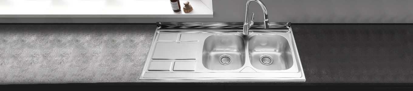 سینک استیل فانتزی دولگن روکار DS324-120 درسا