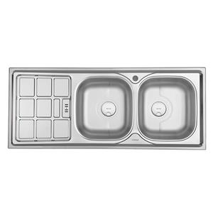 سینک استیل نیمه فانتزی دولگن توکار DS523-120 درسا