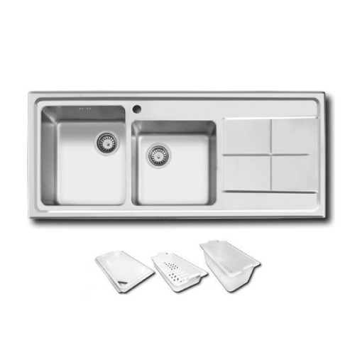 سینک استیل توکار باکسی کد 300s اخوان سینک استیل توکار باکسی کد 300s اخوان