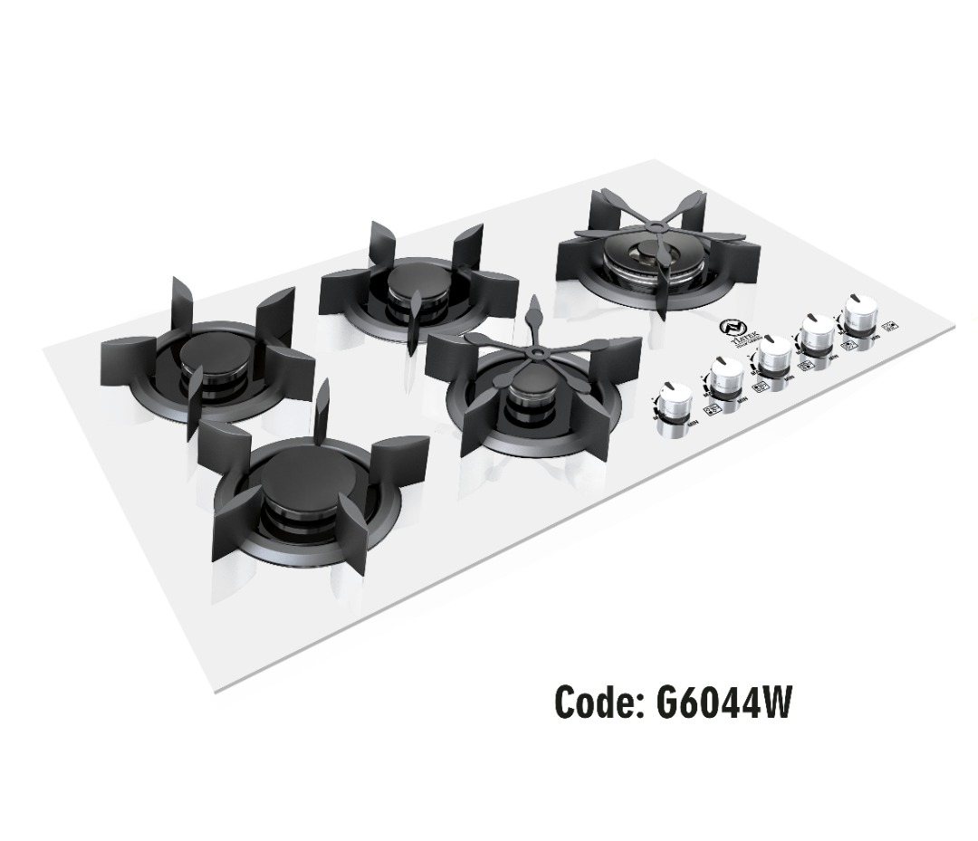 اجاق گاز رومیزی پنج شعله استیل تیاتک G6044W