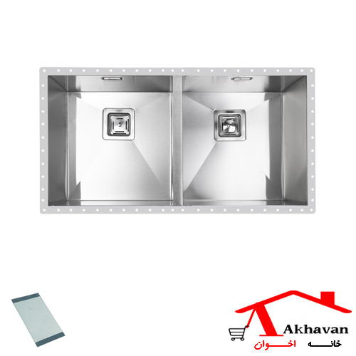 سینک استیل زیر کورینی کد 411 اخوان سینک استیل زیر کورینی کد 411 اخوان