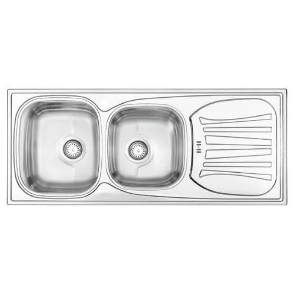 سینک استیل فانتزی دولگن توکار 120-DS129 درسا