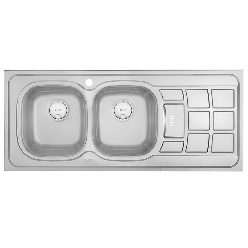 سینک استیل فانتزی دولگن روکار DS340-120 درسا
